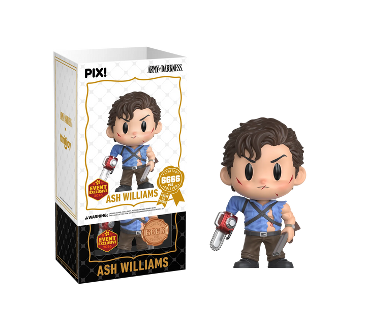 Thrilljoy PIX: Army of Darkness - Ash Williams (Chance at Chase) LE 6666 (2026 Spring Event Exclusive)