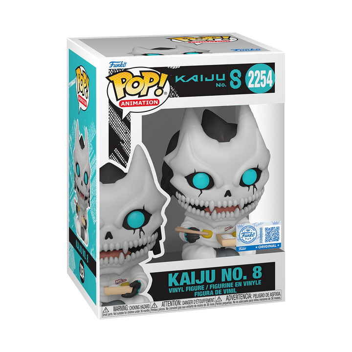 Funko POP! Animation: Kaiju No 8 - Kaiju No 8 (Jumpsuit) Eating Noodles Specialty Series Exclusive (Pre Order)