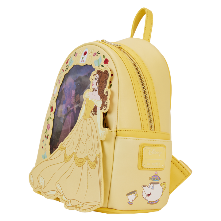 Loungefly Disney Beauty and the Beast Princess Series Lenticular Mini Backpack