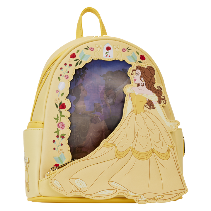 Loungefly Disney Beauty and the Beast Princess Series Lenticular Mini Backpack