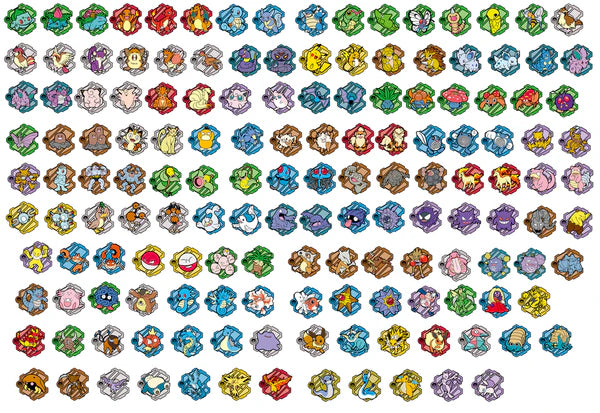 Chinese Pokemon TCG : Pokémon Collect 151 Puzzle Refrigerator Magnet (contains 1 Slim Pack- Chinese 151) (February Ship Date)