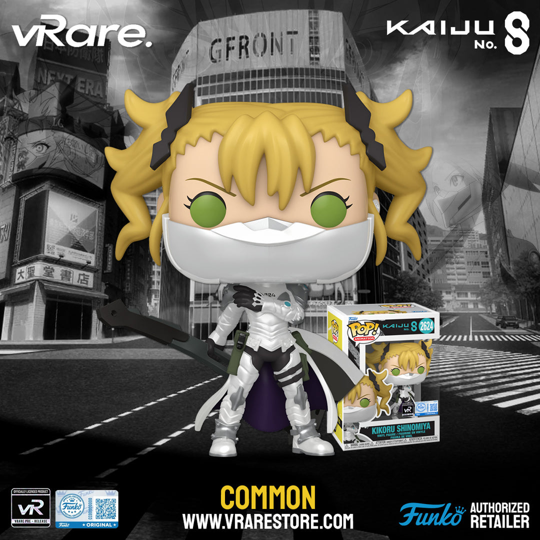 Funko POP! Animation: vRare Exclusive Kaiju No 8 - Kikoru Shinomiya #2624 (Non Chase) (Pre Release) (Pre Order)