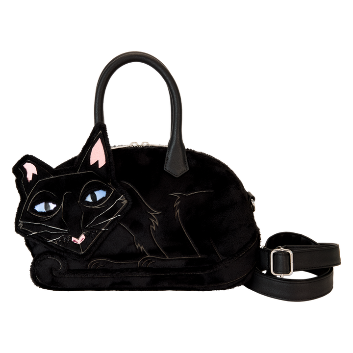 Loungefly Coraline 15th Anniversary Cat Plush Crossbody Bag