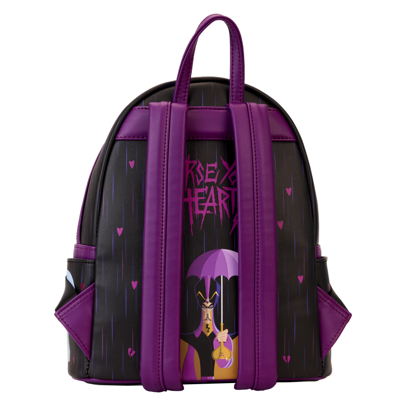 Loungefly Disney Villains Curse Your Hearts Mini Backpack