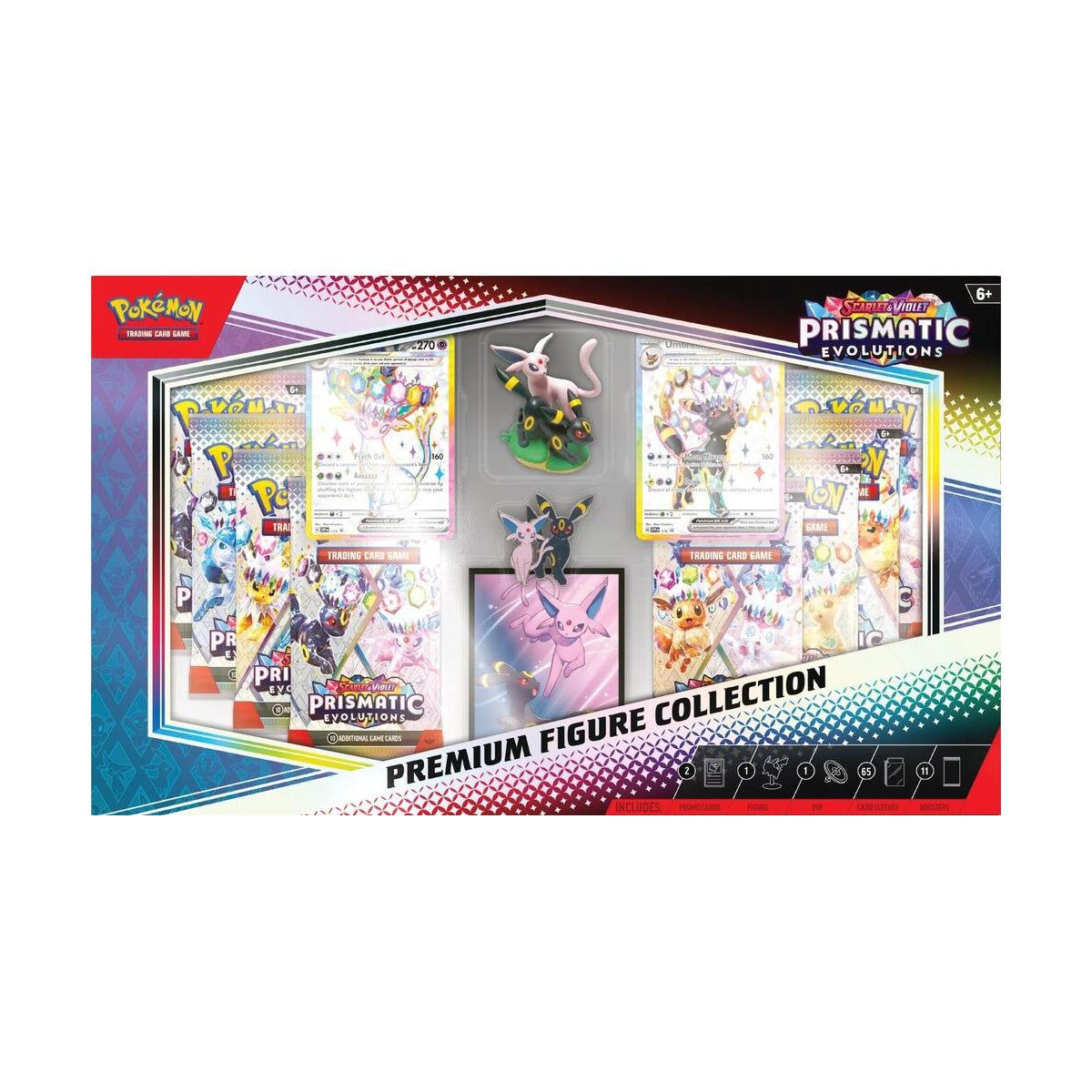 海外ポケモン Prismatic Evolutions バインダーコレクション Prismatic Evolutions Binder Collection NEW FACTORY SEALED