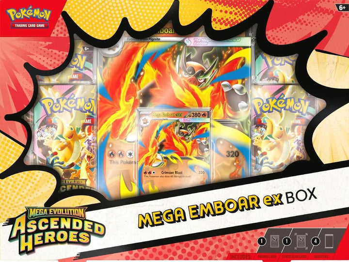 Pokemon TCG : Ascended Heroes Mega EX Box (Styles Vary)