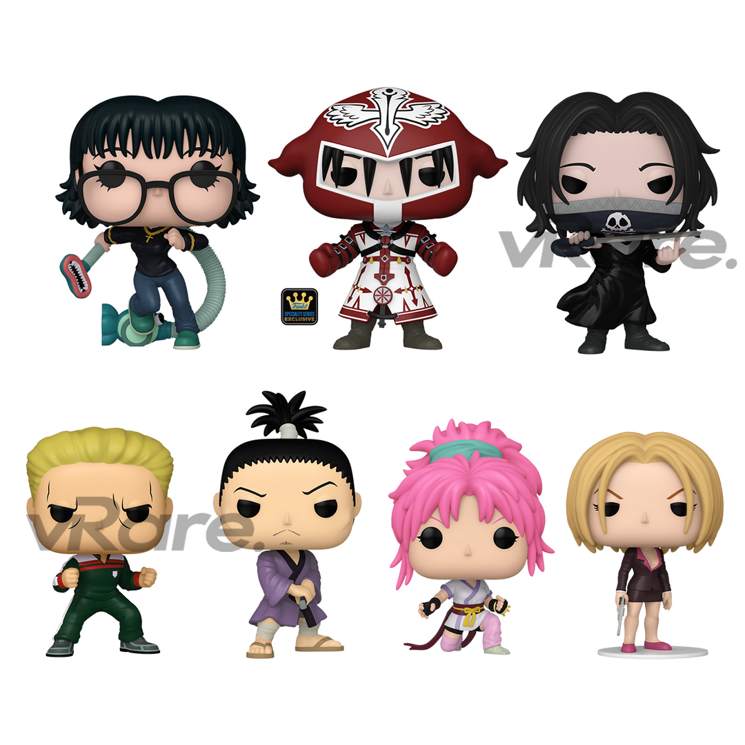 POP Animation: Hunter x Hunter - Bundle of 7 w/ Specialty Series Exclusive Feitan Pain Packer (Pre Order)