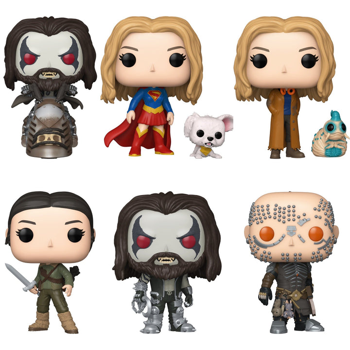 Funko POP! DC: Supergirl - vR Bundle of 6 w/ POP Ride (Pre order)