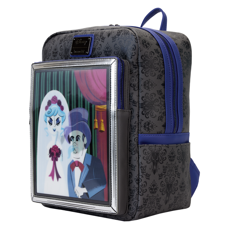 black widow loungefly mini backpack Haunted Mansion Bride Lenticular Mini-Backpack Eerie Adventures Whispers in the hallways Marvel Black Widow Mini Dome