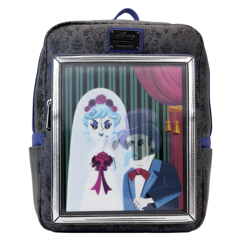 Loungefly Haunted Mansion Black Widow Bride Lenticular Mini-Backpack