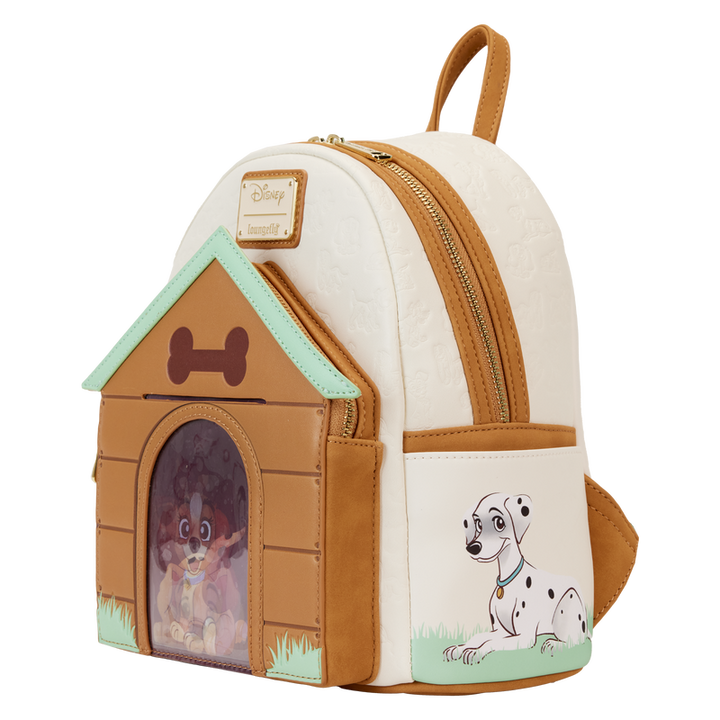 Loungefly I Heart Disney Dogs Dog House Triple Lenticular Mini Backpack