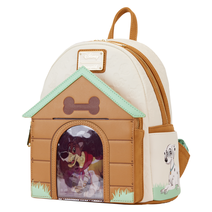 Loungefly I Heart Disney Dogs Dog House Triple Lenticular Mini Backpack