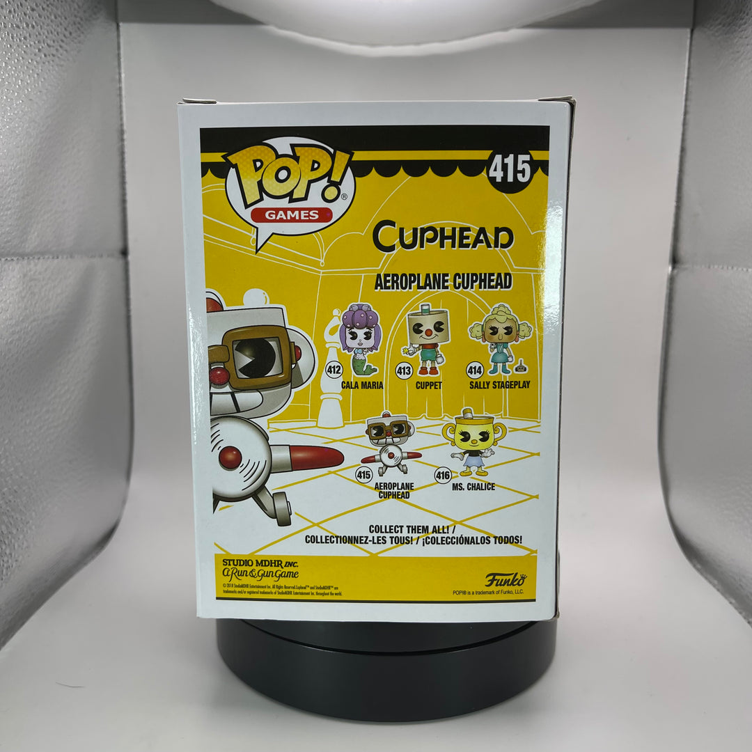 POP Games : Aeroplane Cuphead