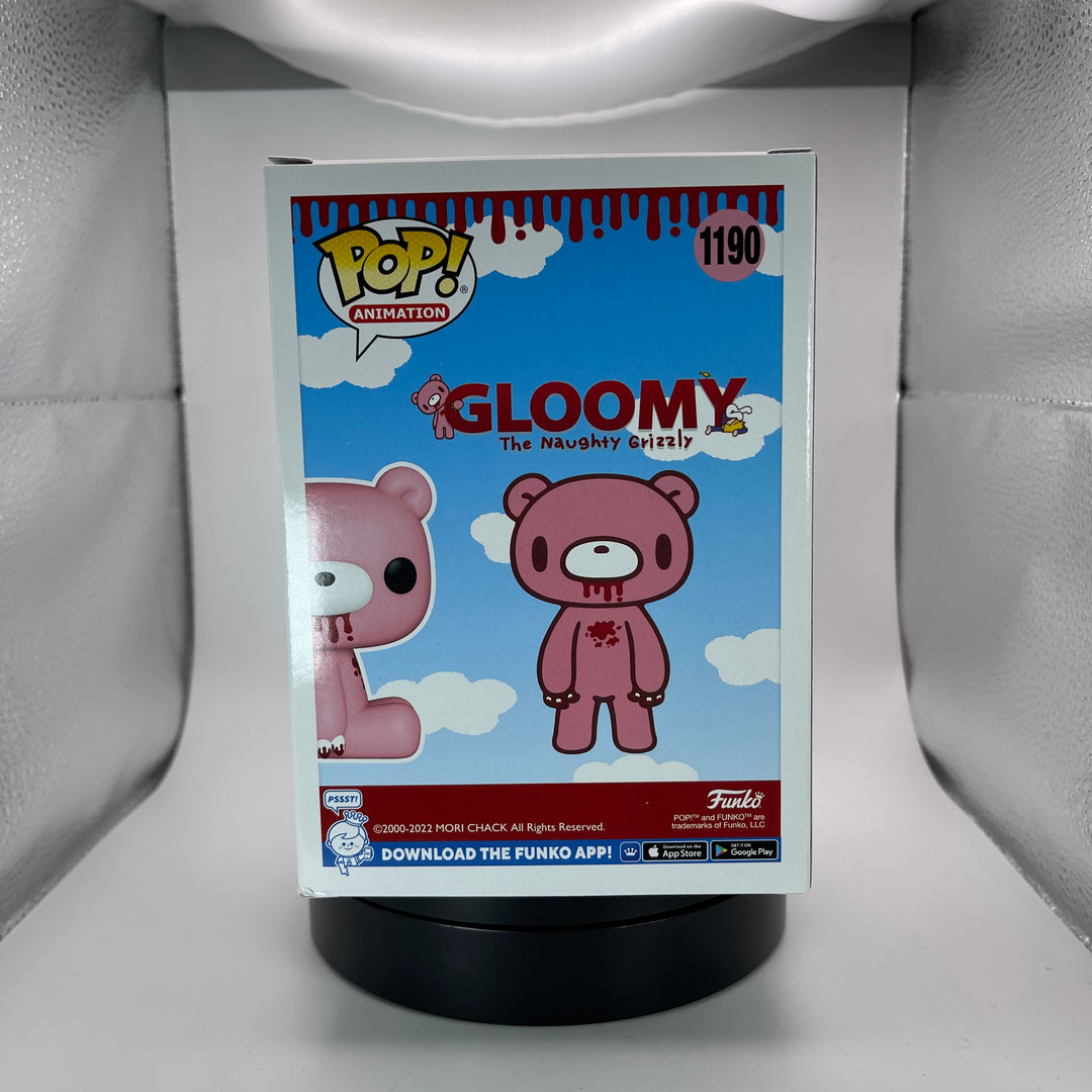 POP Animation : Gloomy Bear (Flocked) Chase Hot Topic Exclusive