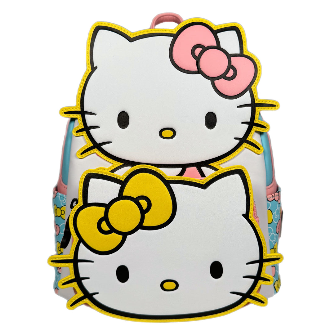 Loungefly Hello Kitty and Mimmy Cosplay Mini Backpack vRare Exclusive Loungefly Hello Kitty and Mimmy Cosplay Mini Backpack vRare Exclusive