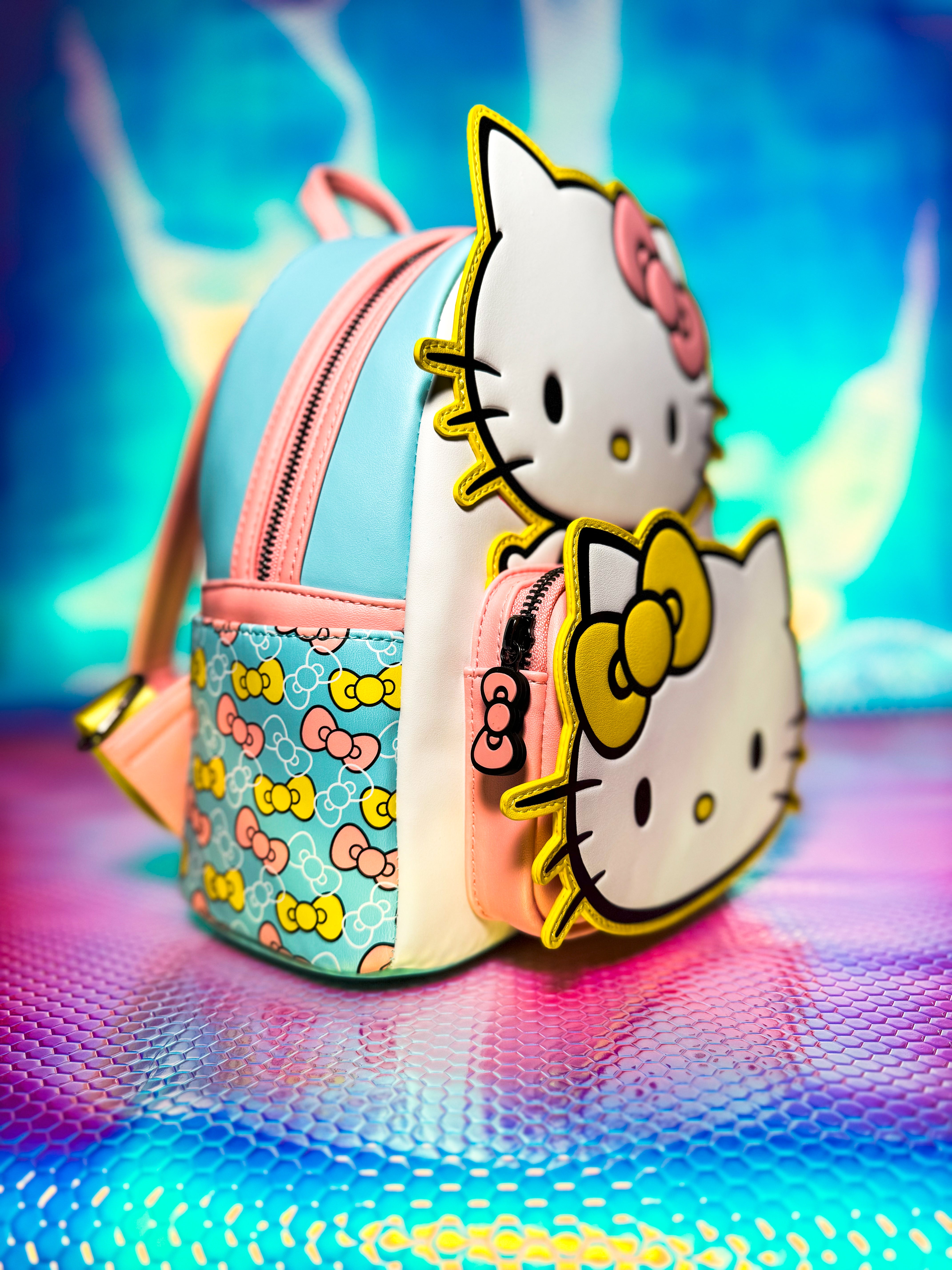 Loungefly Hello Kitty and Mimmy Cosplay Mini Backpack vRare Exclusive vRare