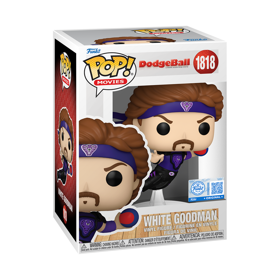 Funko POP! Movies: Dodgeball - White Goodman Specialty Series Exclusive (Pre order)