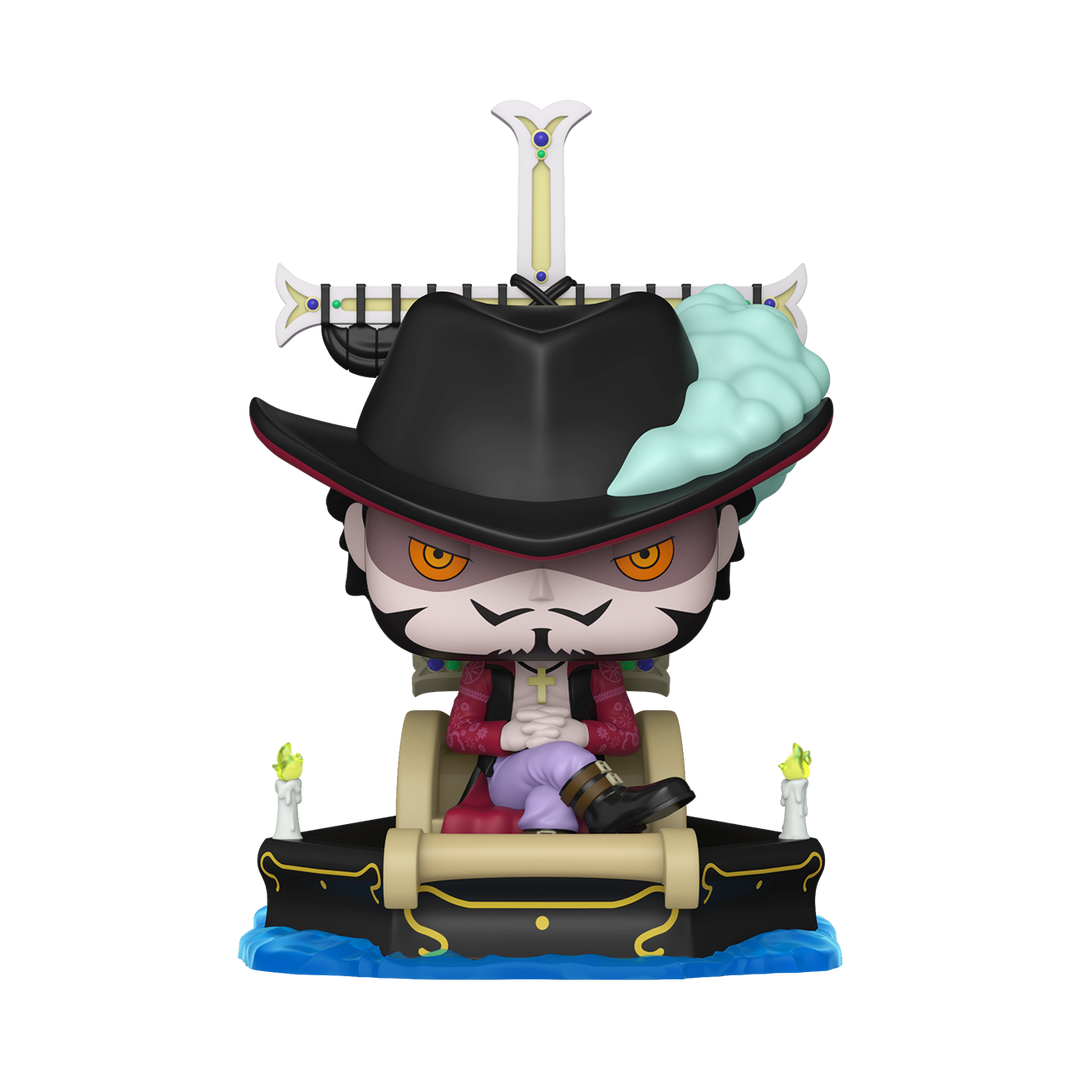Funko POP! Rides DLX: One Piece - Mihawk on Hitsugibune Specialty Series Exclusive (Pre order)