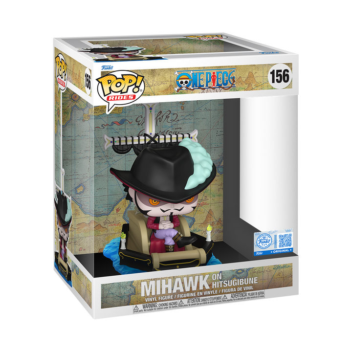 Funko POP! Rides DLX: One Piece - Mihawk on Hitsugibune Specialty Series Exclusive (Pre order)