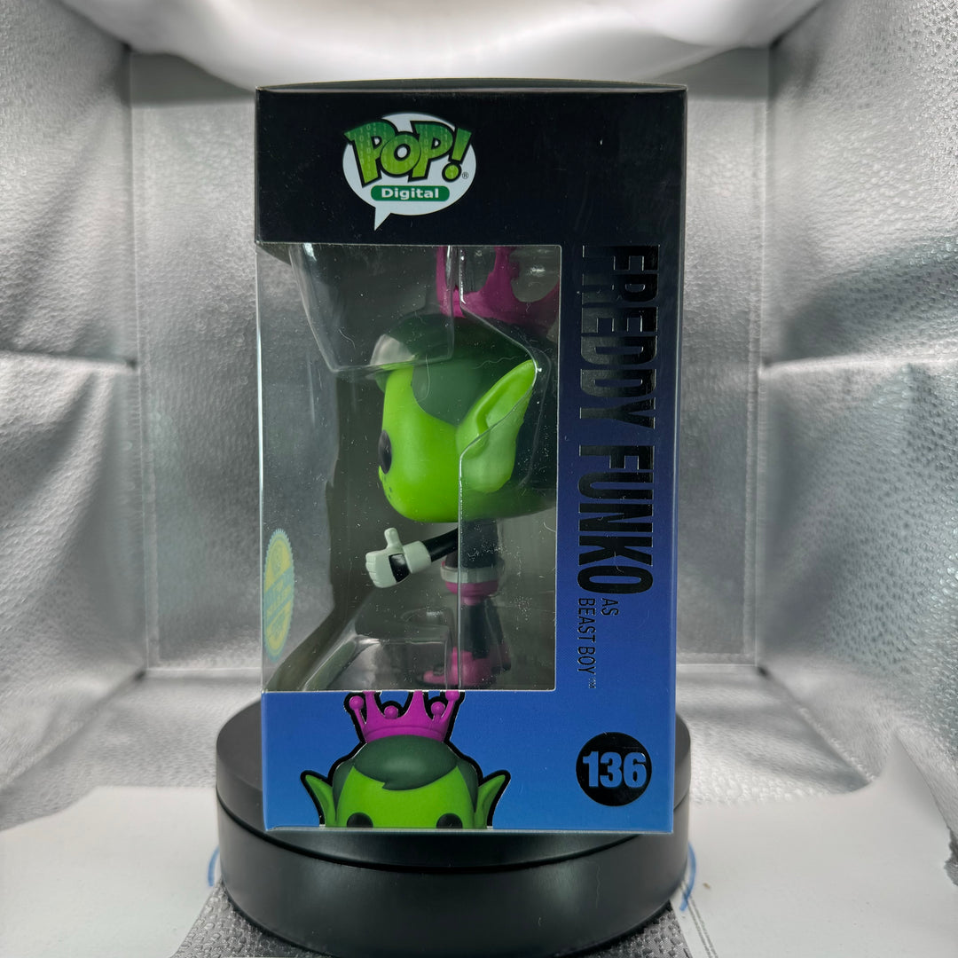 POP NFT: Teen Titans Go - Freddy Funko as Beast Boy  LE 2500