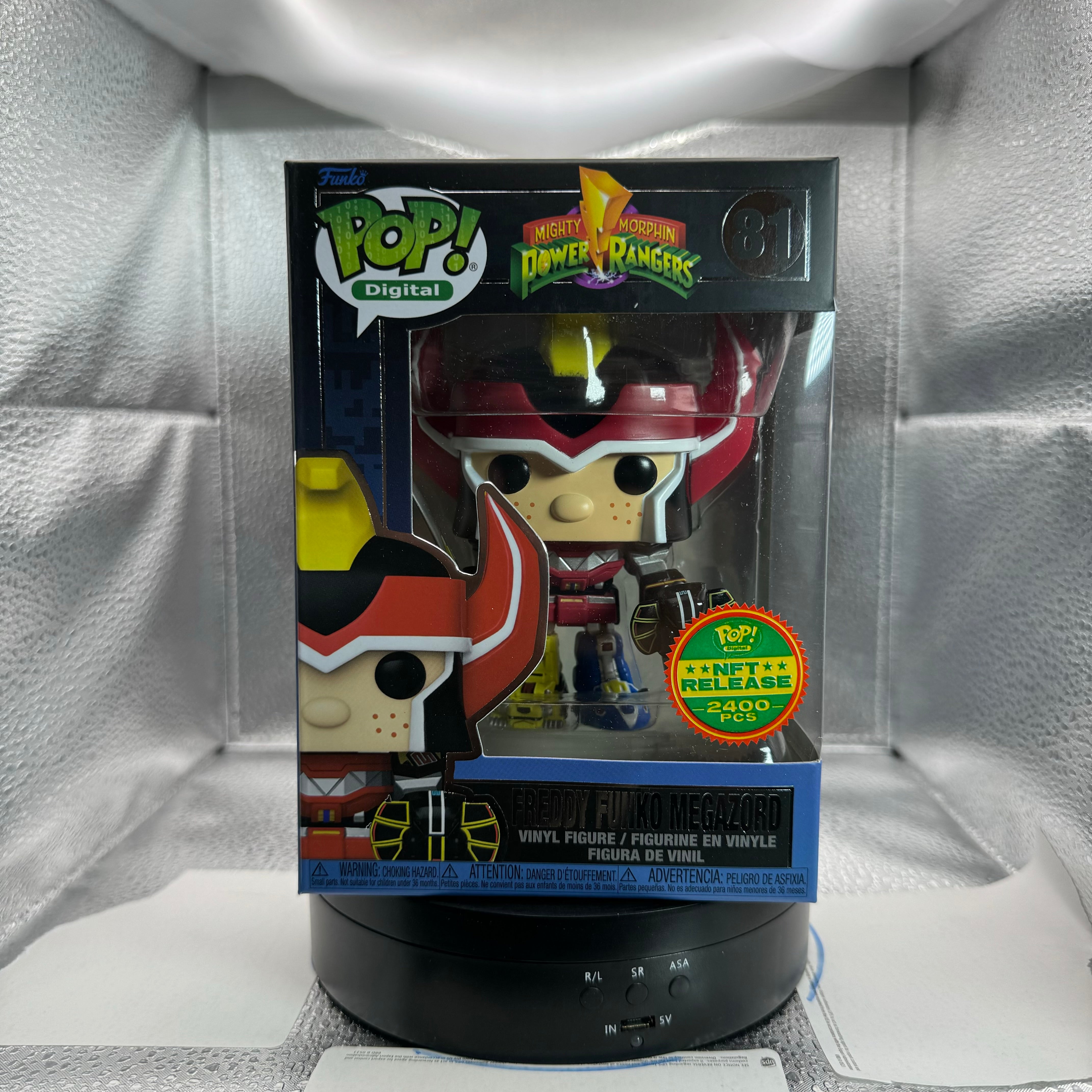 Power rangers sold nft Funko