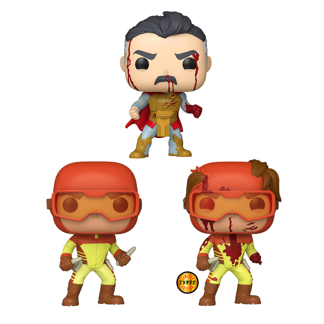 POP Television: Invincible S2 - vRare Set of 3 w/ Chase Bundle (Pre Order)