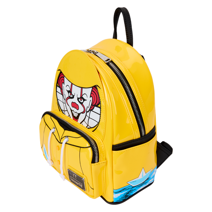 Loungefly It Pennywise Raincoat Cosplay Glow Mini Backpack