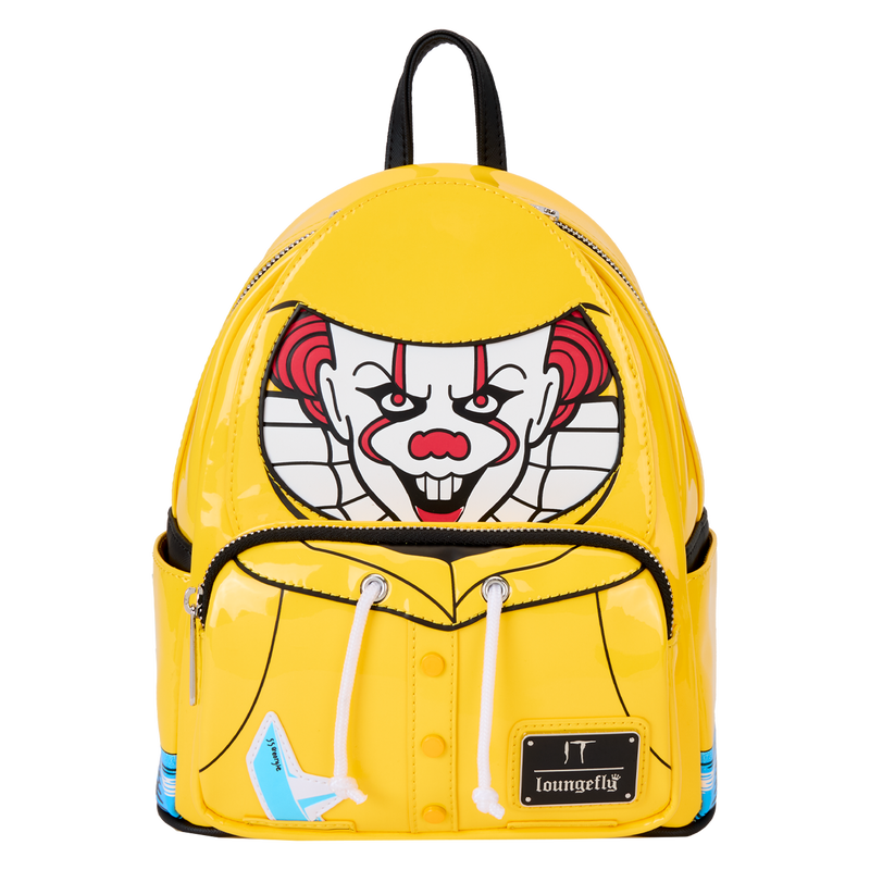 Loungefly It Pennywise Raincoat Cosplay Glow Mini Backpack – vRare