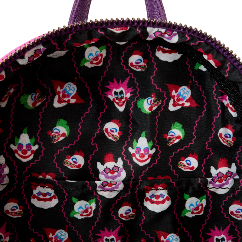 Loungefly Killer Klowns from Outer Space Jumbo Cosplay Glow Mini Backpack