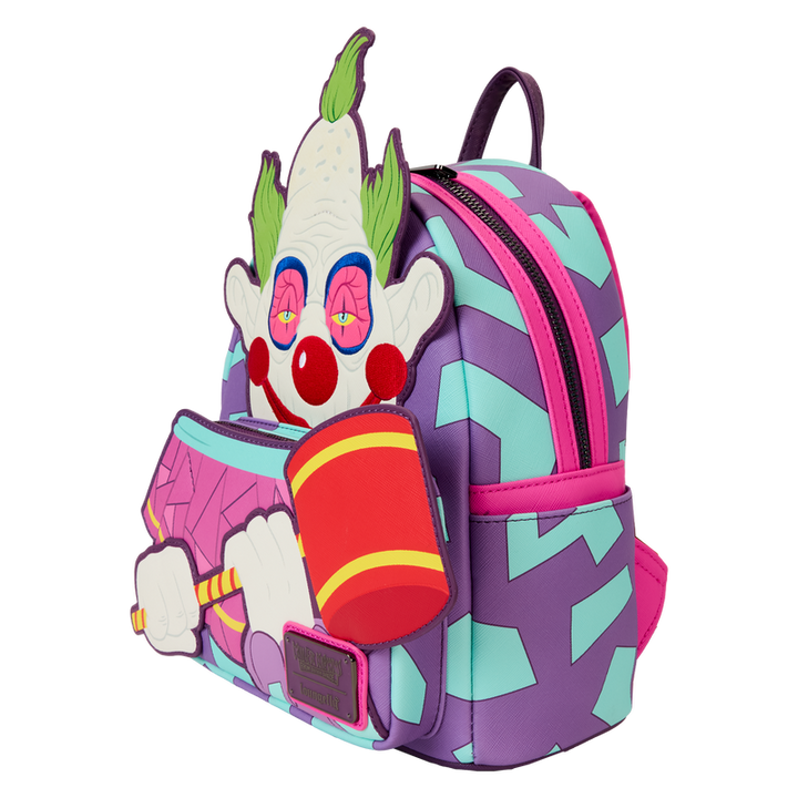 Loungefly Killer Klowns from Outer Space Jumbo Cosplay Glow Mini Backpack