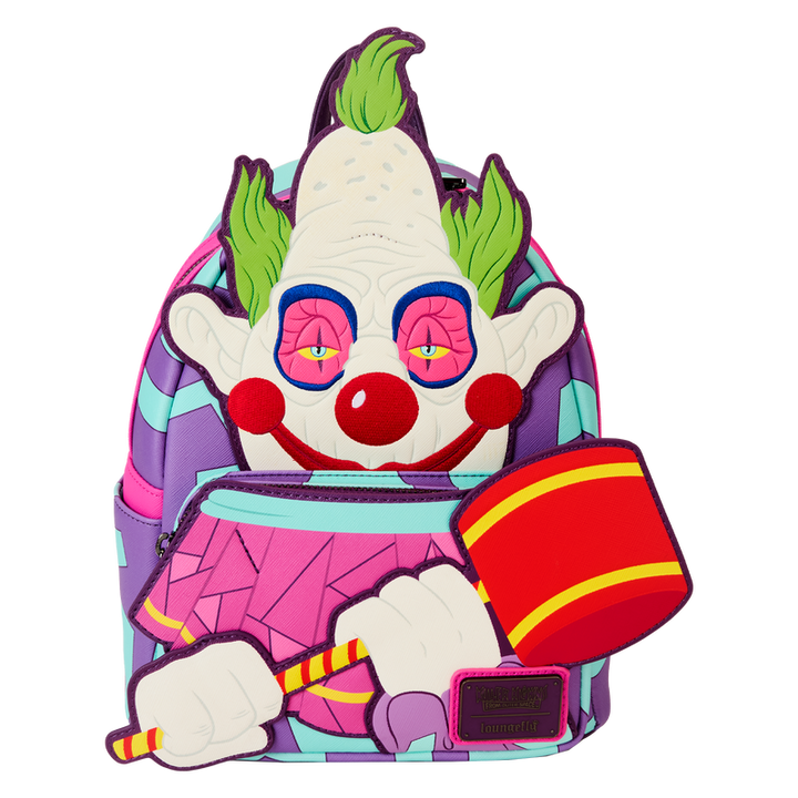 Loungefly Killer Klowns from Outer Space Jumbo Cosplay Glow Mini Backpack