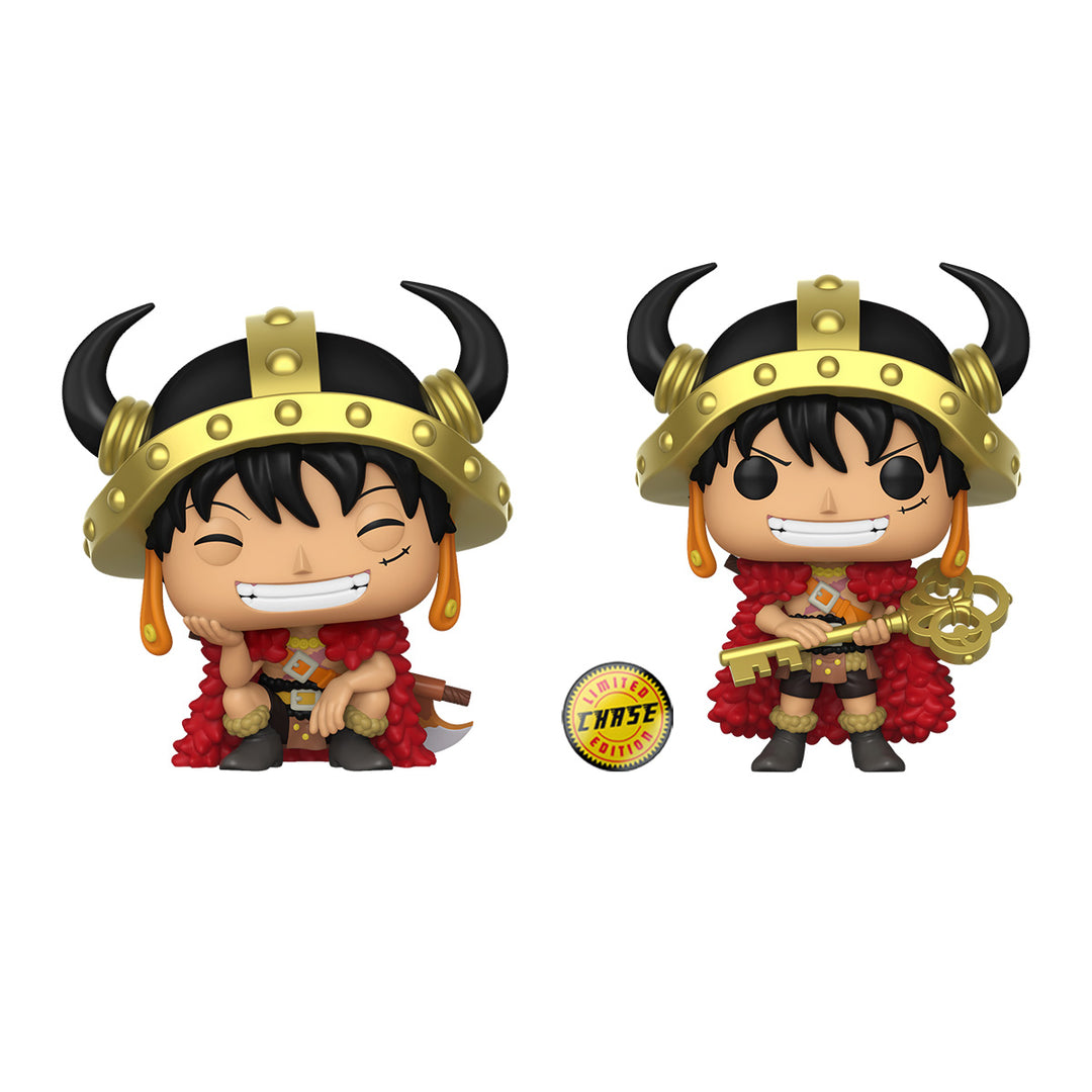 Funko POP! Animation: One Piece - Luffy Armor (Viking) Chase Bundle (Pre order)