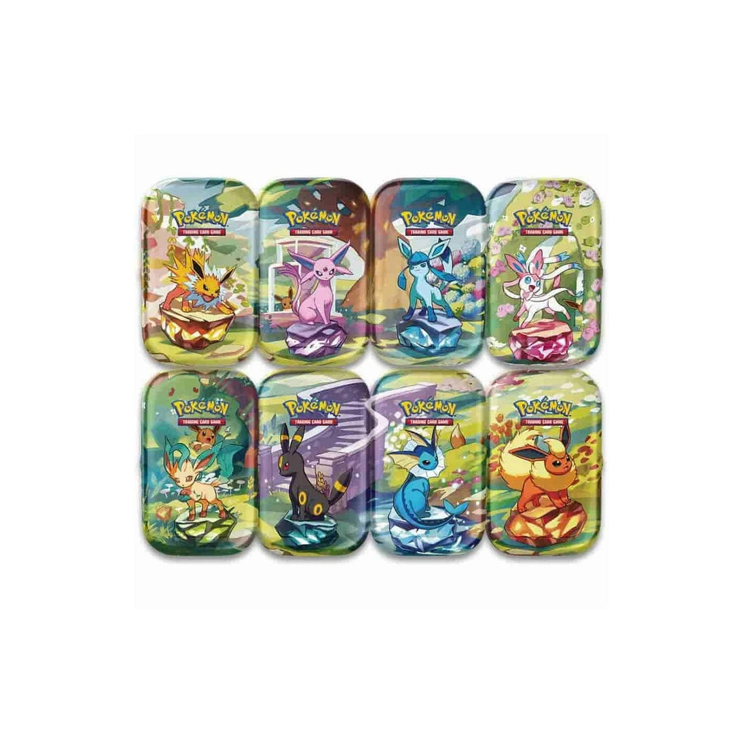 Pokemon TCG : Pokémon Prismatic Mini Tins (1 Box) (Styles Vary)
