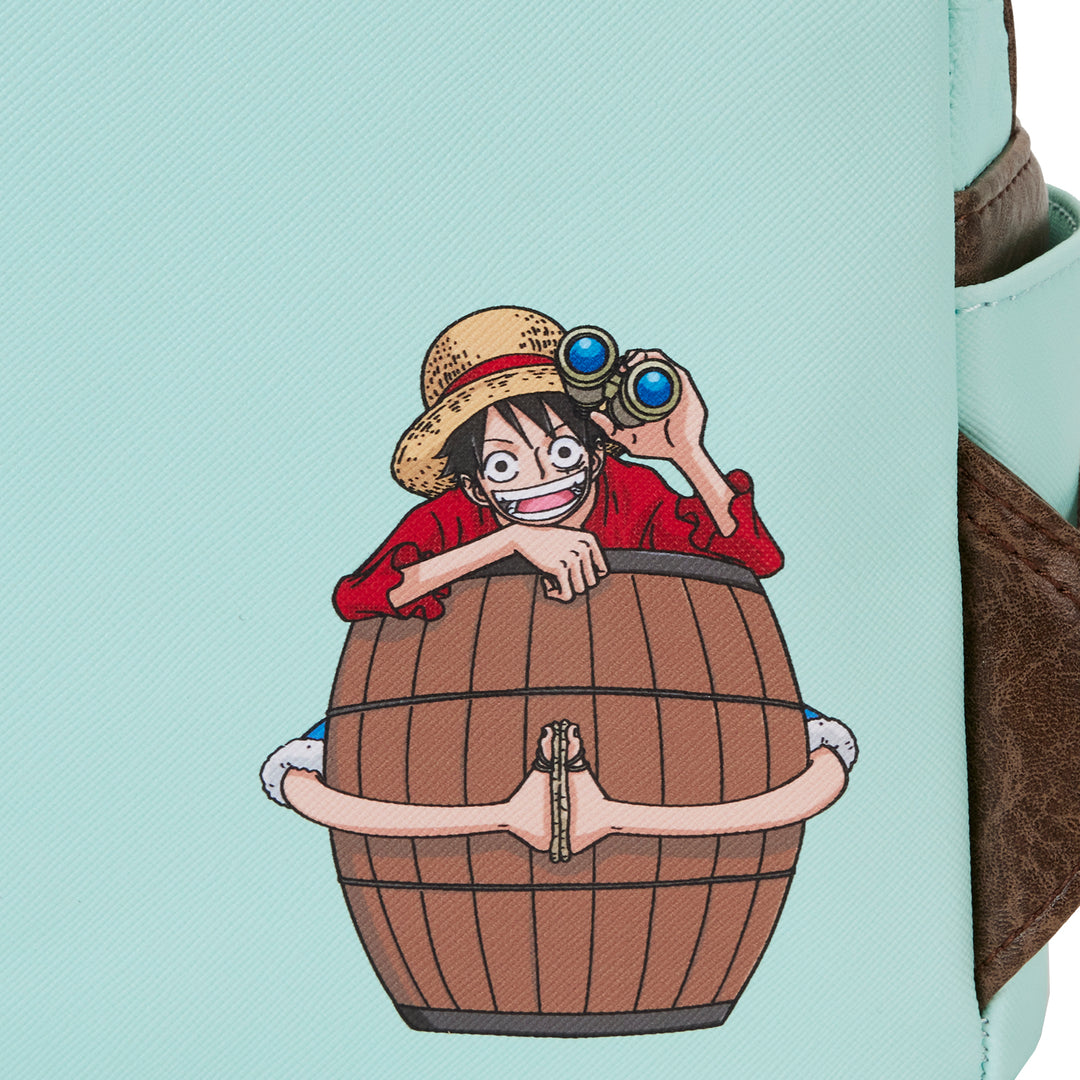 anime loungefly mini backpack Loungefly One Piece Luffy Gang Map Mini Backpack – vRare