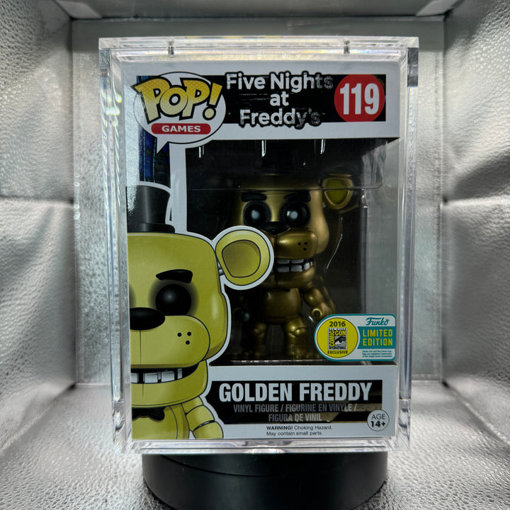 POP Games: FNAF - Golden Freddy SDCC Exclusive (PopShield Included)