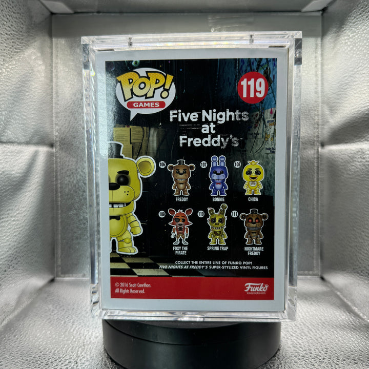 POP Games: FNAF - Golden Freddy SDCC Exclusive (PopShield Included)