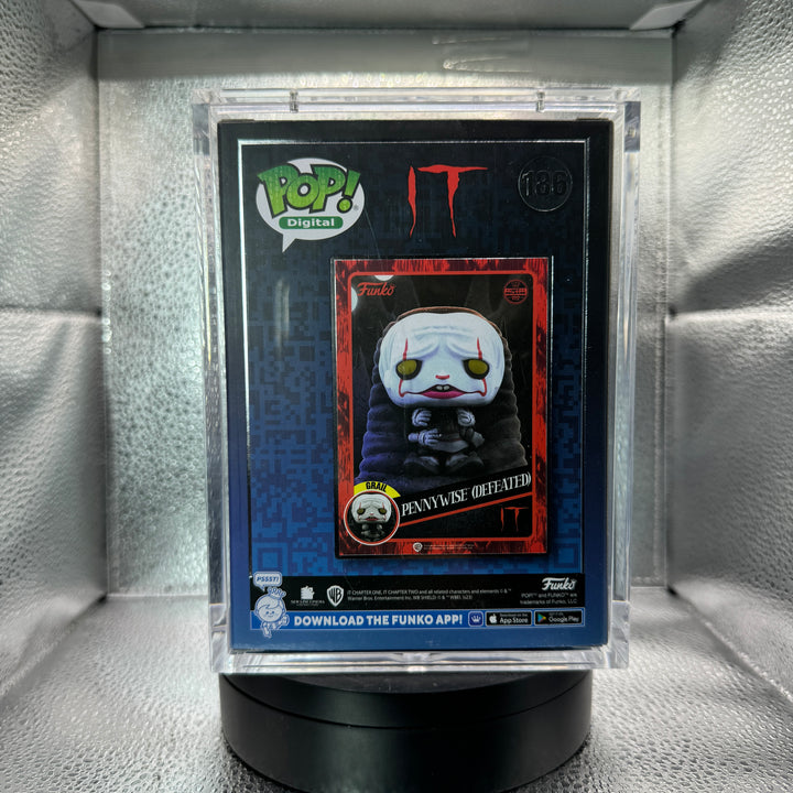 POP NFT: Stephen Kings IT- Pennywise (Defeated) LE999 (PopShield Included)