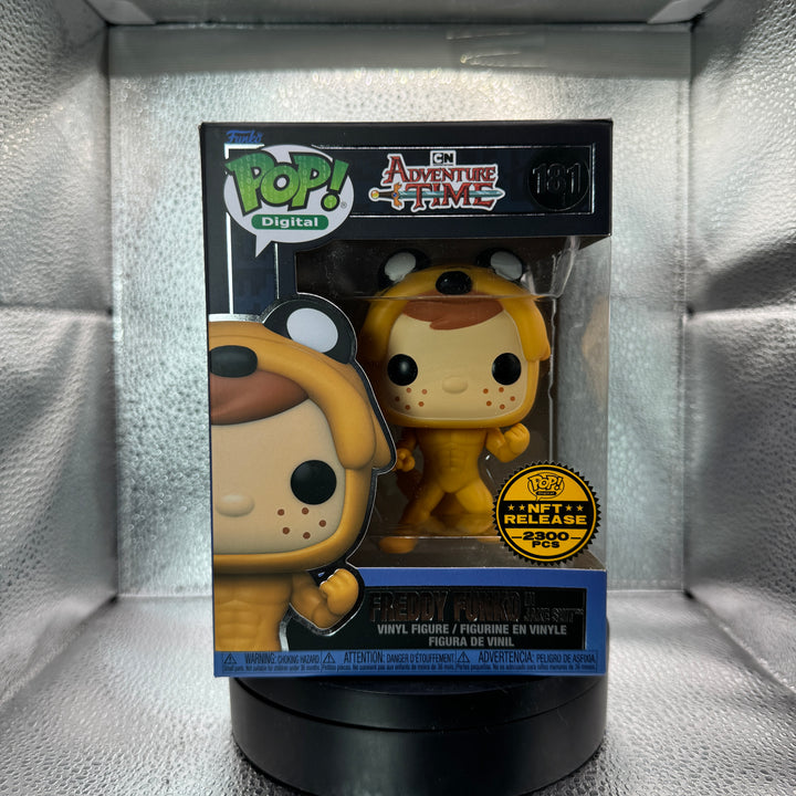 POP NFT: Adventure Time - Freddy Funko in Jake Suit LE2300