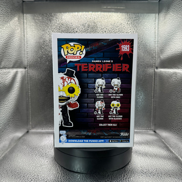 POP Horror: Terrifier -Art the Clown w Glasses CHASE Funko Shop Exclusive