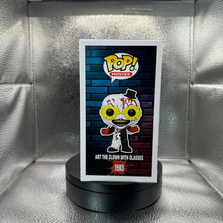 POP Horror: Terrifier -Art the Clown w Glasses CHASE Funko Shop Exclusive