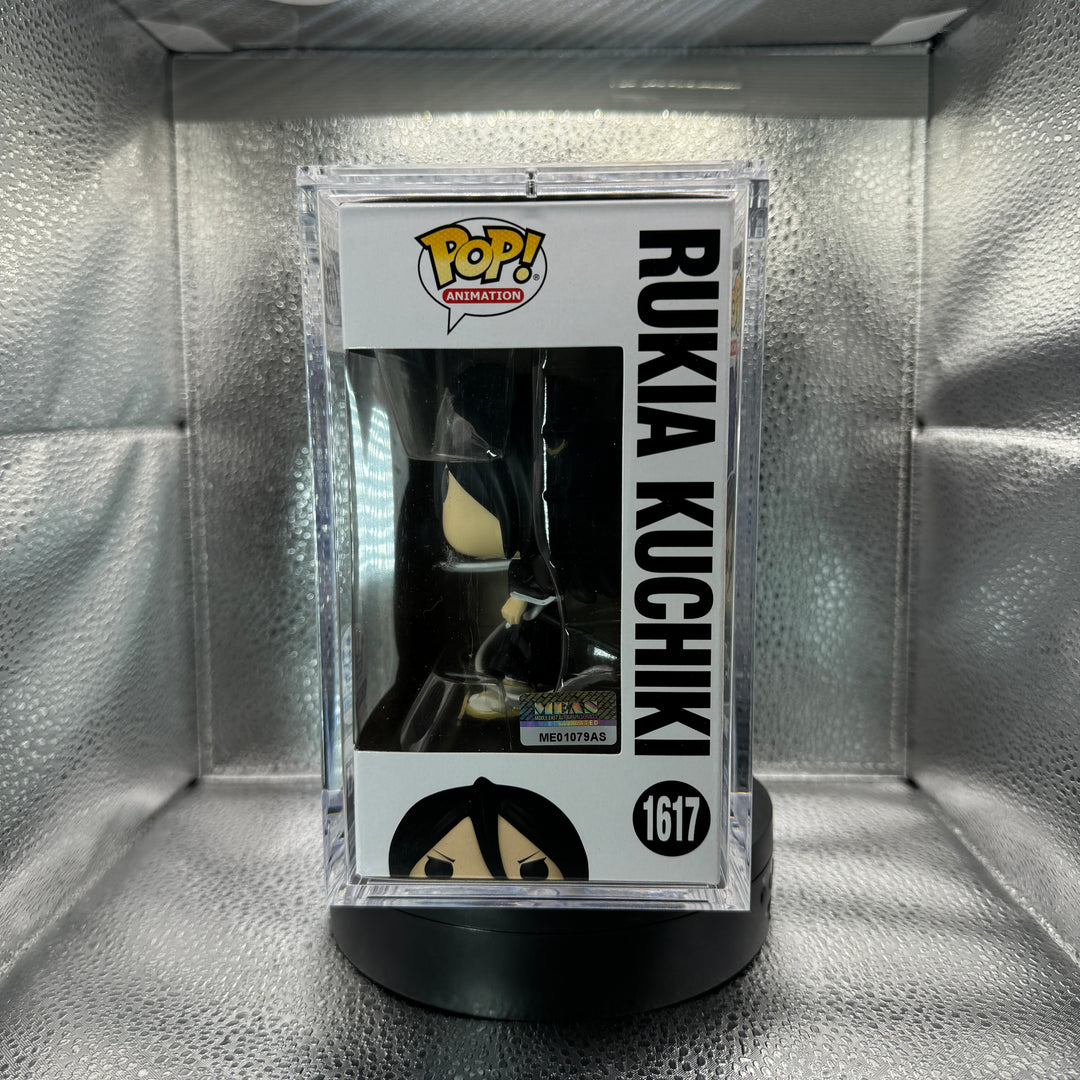 Japanese Signature Series: Bleach - Rukia signed by Fumiko Orikasa MEAS Authenticated (1/6) Popshield Included