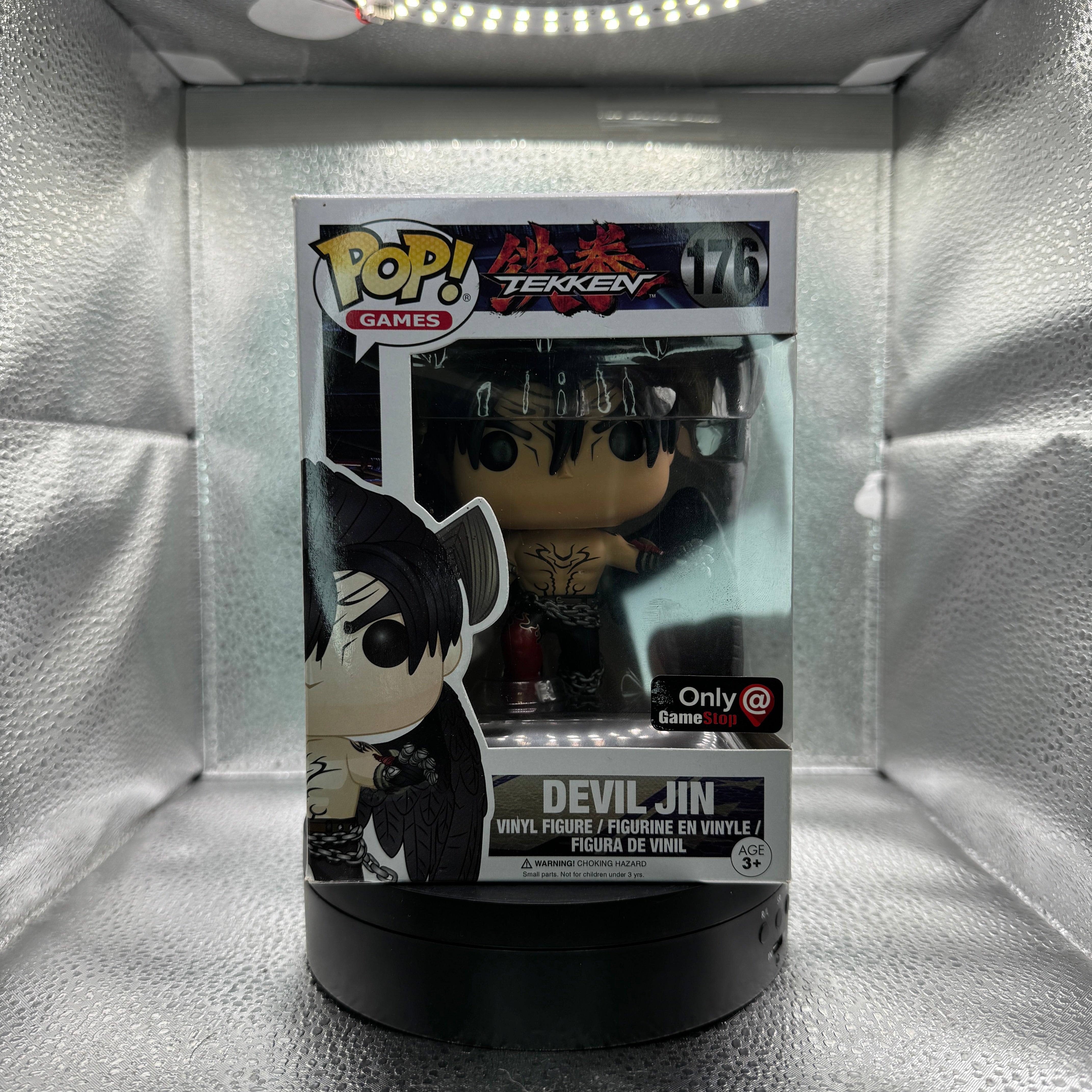 Funko Pop! Devil Jin GameStop exclusive popular mint in protector