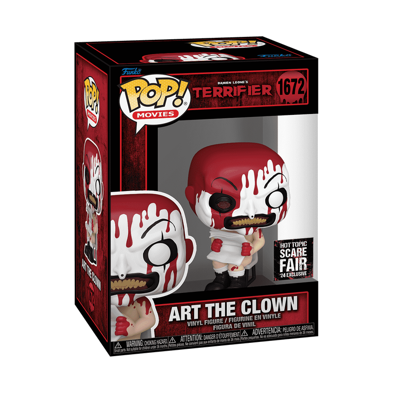 POP Horror: Terrifier - Art the Clown (Sitting) Scare Fair Exclusive