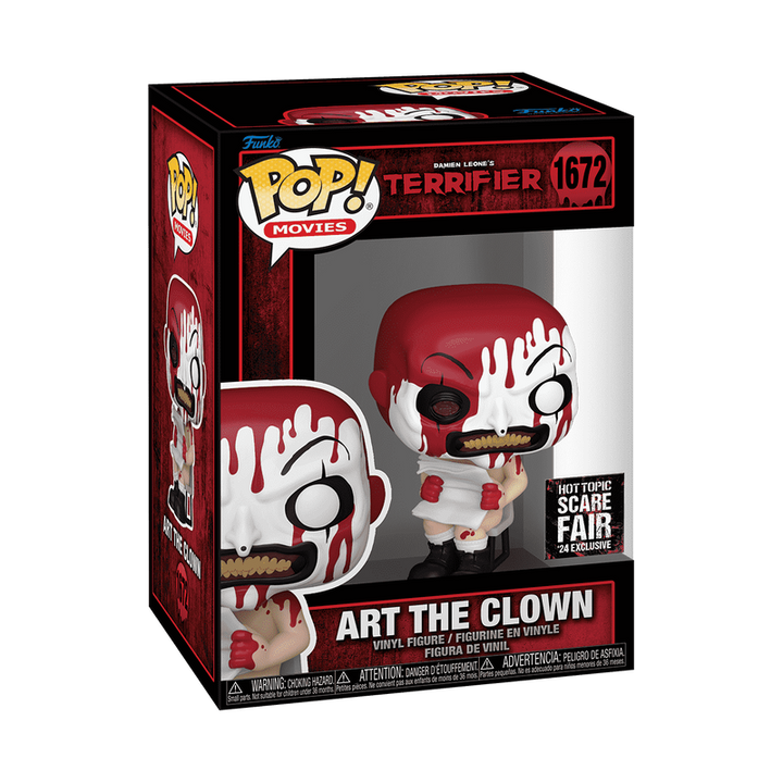 POP Horror: Terrifier - Art the Clown (Sitting) Scare Fair Exclusive