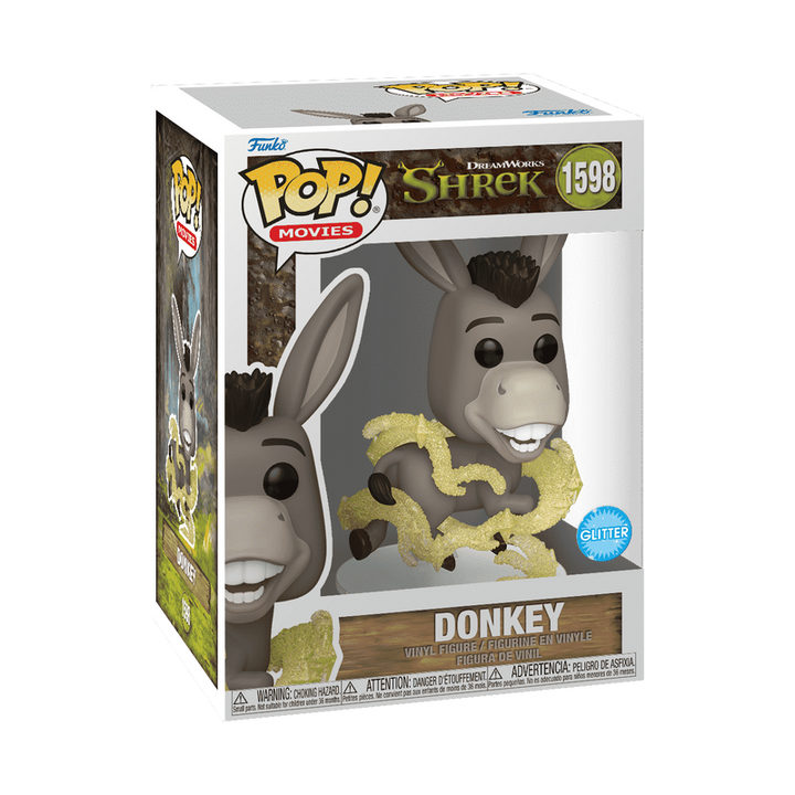 POP Movies: Shrek - Donkey (Glitter)