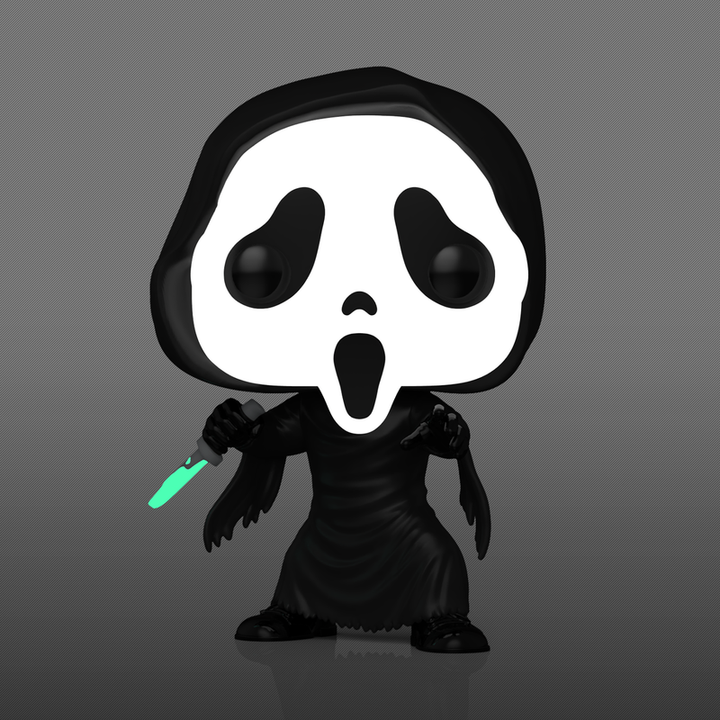 POP Horror: Scream - Ghostface (GLOW) Amazon Exclusive