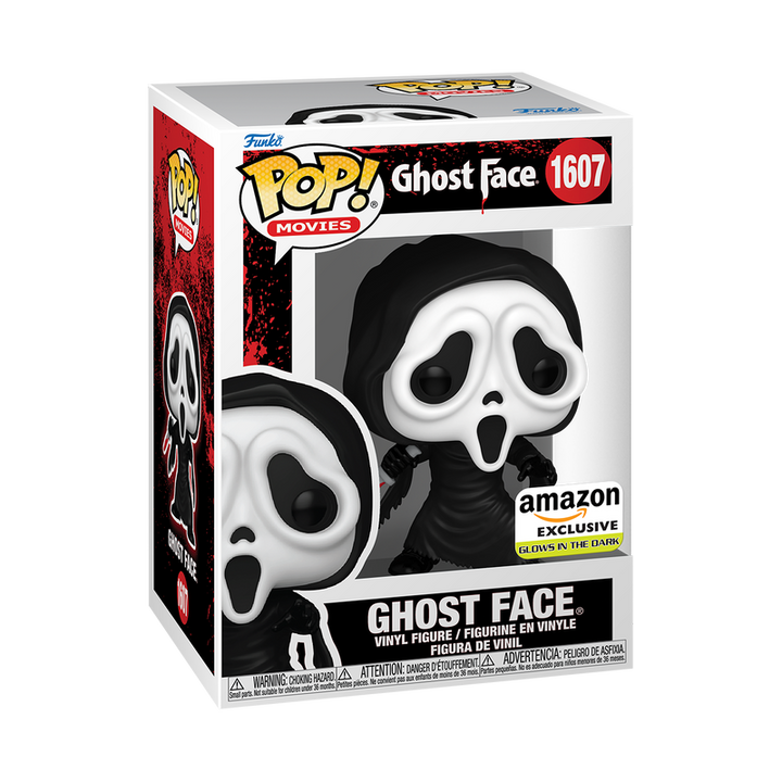 POP Horror: Scream - Ghostface (GLOW) Amazon Exclusive