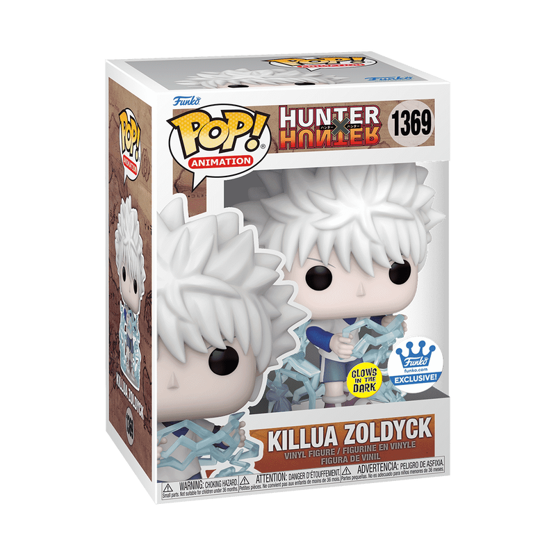 POP Animation: Hunter x Hunter - Killua (GLOW) Funko Shop Exclusive