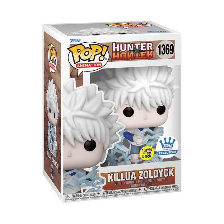 POP Animation: Hunter x Hunter - Killua (GLOW) Funko Shop Exclusive