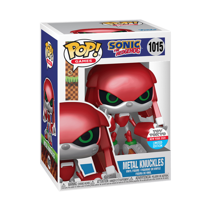 POP Games: Sonic the Hedgehog - Metal Knuckles Shared Convention Exclusive (November Eta)